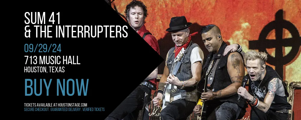 Sum 41 & The Interrupters at 713 Music Hall