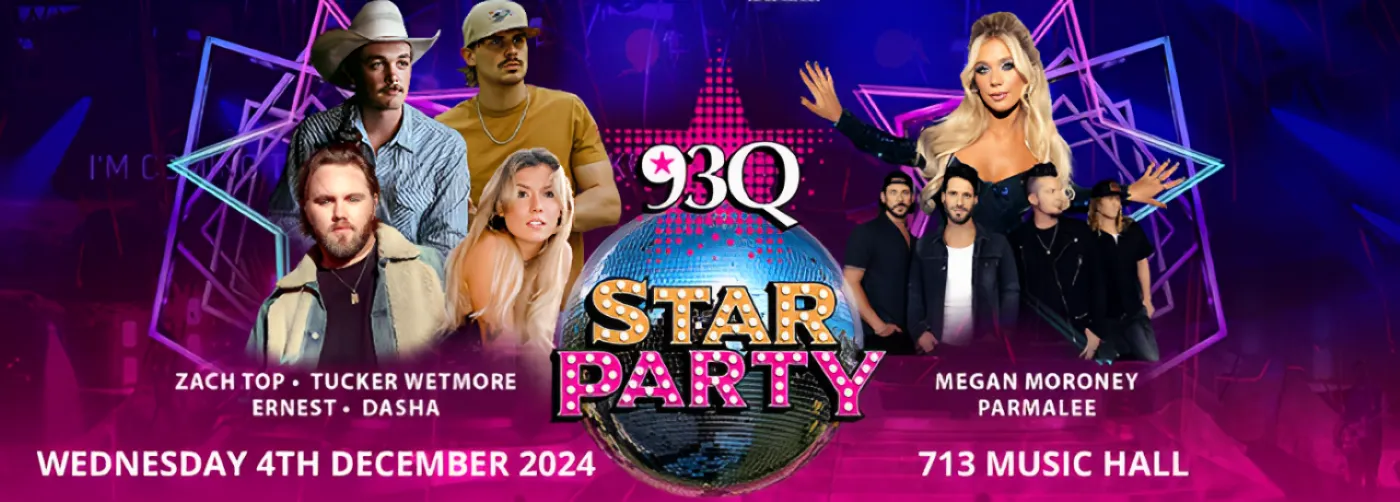 93Q Star Party: Megan Moroney, Parmalee, Ernest, Dasha, Tucker Wetmore &amp; Zach Top